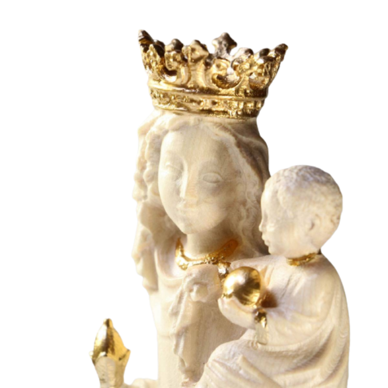 La Vierge à l'Enfant dite Notre-Dame du Pilier, une statue emblématique de la cathédrale Notre-Dame de Paris